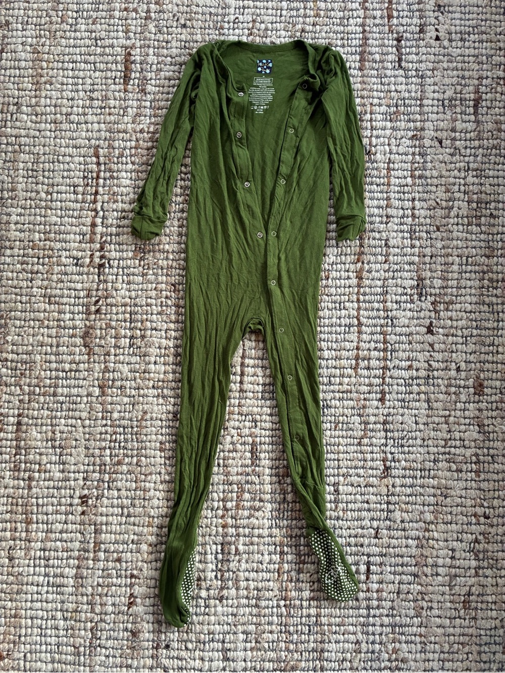 Kickee bamboo footie pajamas